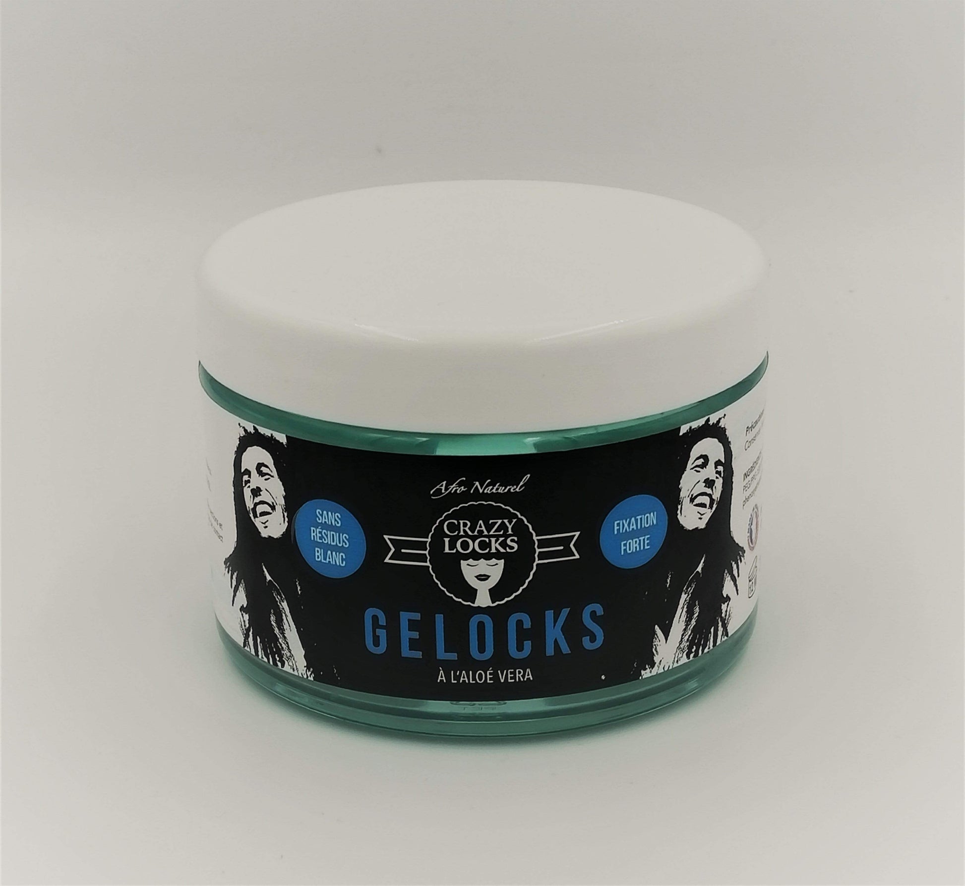 Afro Naturel - Crazy Locks - Gel Aloé Vera "Gelocks Bleu" - 300g - Afro Naturel - Ethni Beauty Market