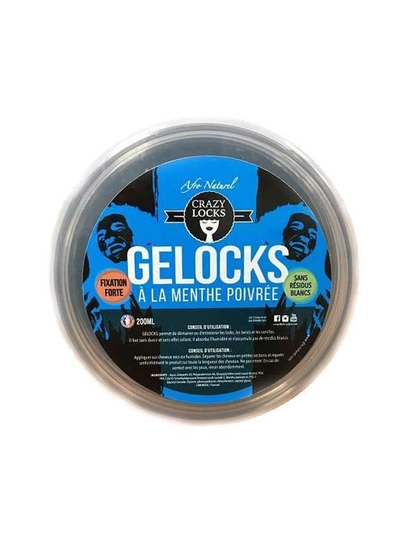 Afro Naturel - Crazy Locks - Peppermint Gel "Gelocks" - 200g - Afro Naturel - Ethni Beauty Market