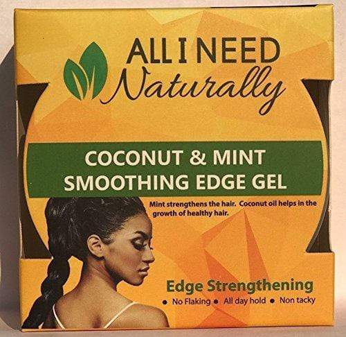 All I Need Naturally - Coconut & Mint Smoothing Edge Gel - 59 ml - All I Need Naturally - Ethni Beauty Market
