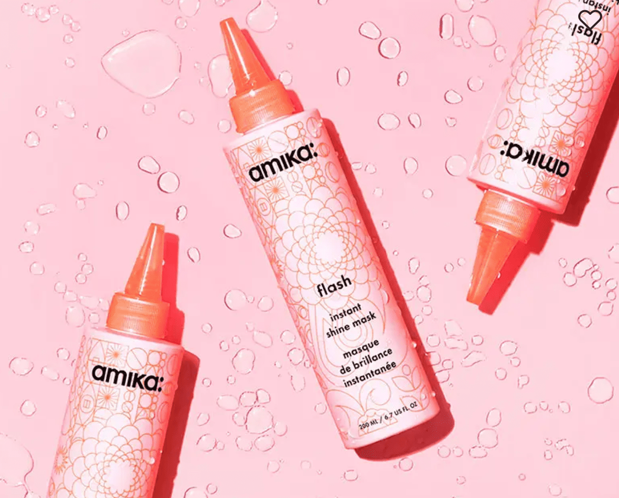 Amika - Masque capillaire brillance instantanée "flash" - 200ml - Amika - Ethni Beauty Market