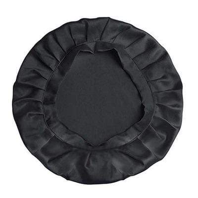 Annie - Black satin day and night beanie - size S - Annie - Ethni Beauty Market