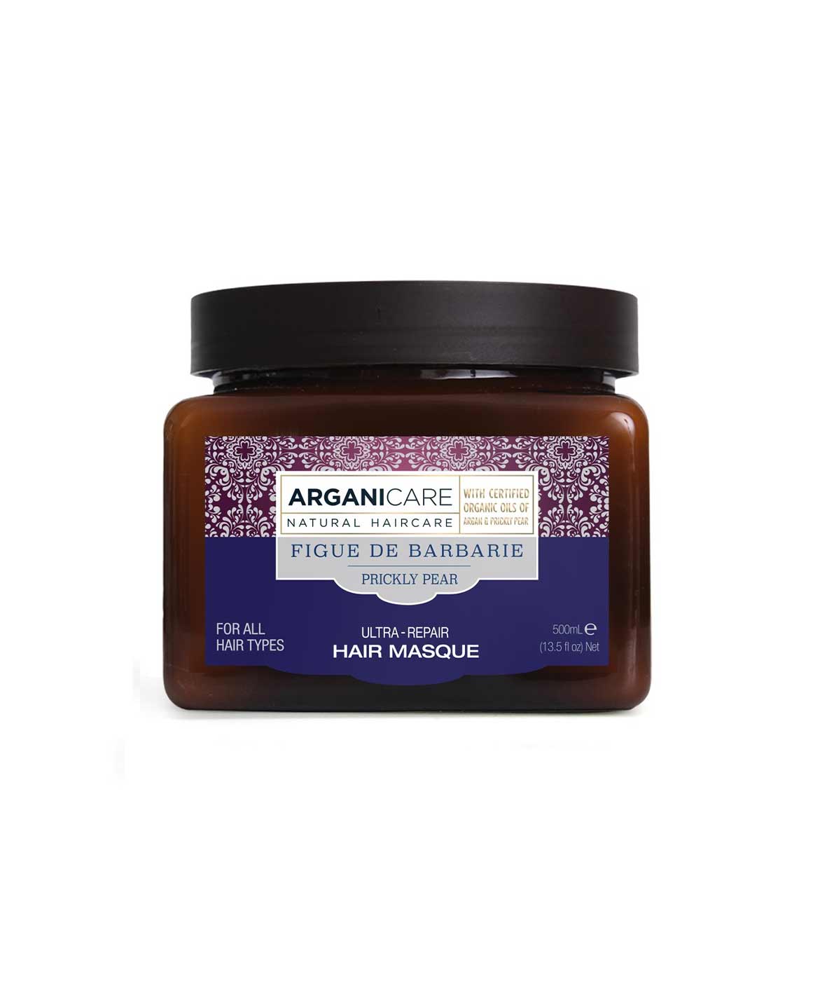 Arganicare - Prickly pear - "Ultra-repair" repair mask - 500 ml - Arganicare - Ethni Beauty Market