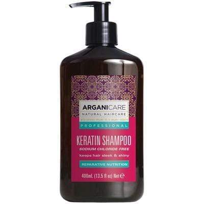 Arganicare - Repairing and nourishing shampoo "Keratin Shampoo" - 400ml - Arganicare - Ethni Beauty Market