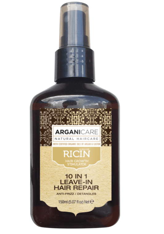 Arganicare - Ricin - Repair spray 10 in 1 without rinsing - 150 ml - Arganicare - Ethni Beauty Market