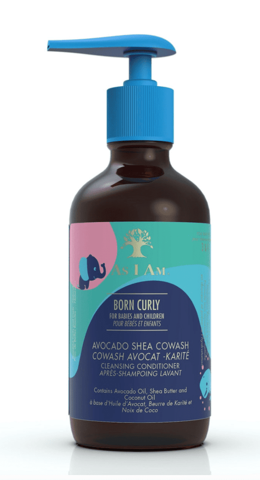 As I Am - Born Curly - Children's co-wash "shea avocado" - 236ml - As I Am - Ethni Beauty Market