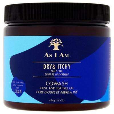 As I Am - Dry & Itchy Cowash Anti-Dandruff "Olive & Tea Tree" - 454g - As I Am - Ethni Beauty Market