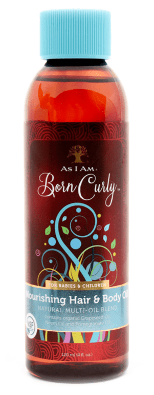 As I Am  - Born Curly - Huile Nourrissante "Hair And Body" - 120ml - As I Am - Ethni Beauty Market