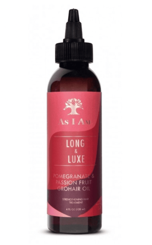 As I Am - Long & Luxe - Growth hair oil "passion pomegranate" - 120ml - As I Am - Ethni Beauty Market