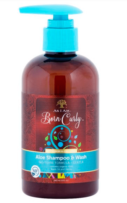 As I Am - Born Curly - Shampoing doux "aloe shampoo & wash" - 227g - As I Am - Ethni Beauty Market