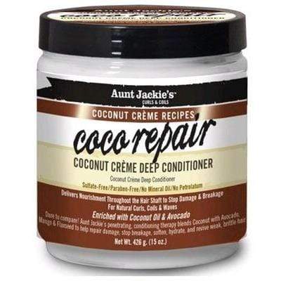 Aunt Jackie's - Après-Shampoing réparateur "coco repair" - 476g - Aunt Jackie's - Ethni Beauty Market