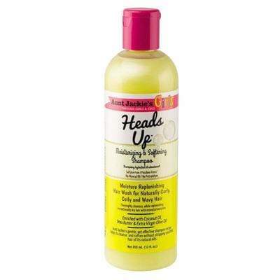 Aunt Jackie's - "Heads up" moisturizing and softening shampoo - 355ml - Aunt Jackie's - Ethni Beauty Market
