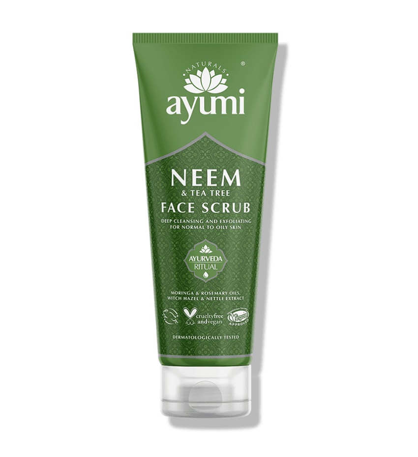 Ayumi - Gommage visage "neem & tea tree" - 125ml - Ayumi - Ethni Beauty Market