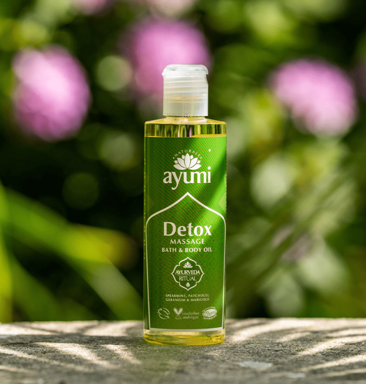 Ayumi - Huile de massage et bain "detox" - 250ml - Ayumi - Ethni Beauty Market