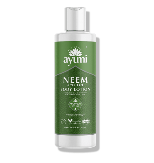 Ayumi - Lotion corporelle "Neem & Tea Tree" - 250ml - Ayumi - Ethni Beauty Market