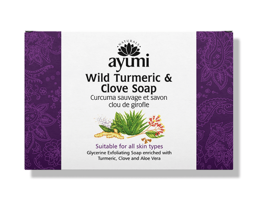 Ayumi - "Wild turmeric & clove" soap - 100g - Ayumi - Ethni Beauty Market