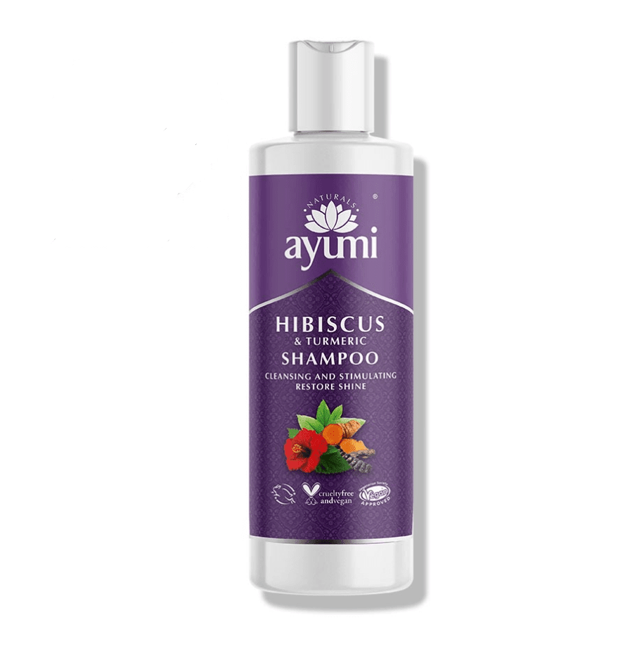 Ayumi - Stimulating shampoo "hibiscus & turmeric"- 250ml - Ayumi - Ethni Beauty Market