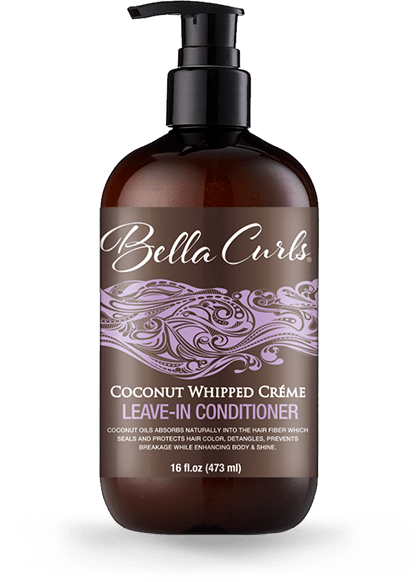 Bella Curls - Après-shampoing sans rinçage à la noix de coco - 473 ml (Coconut Whipped Crème Leave-in Conditioner) - Bella Curls - Ethni Beauty Market