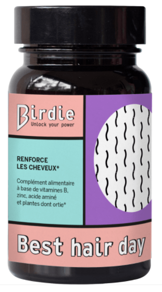 Birdie - Best Hair Day - Compléments Alimentaires "Renforce les cheveux" - 10.8g - Birdie - Ethni Beauty Market