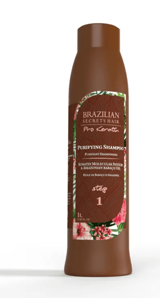 Brazilian Secrets Hair - "Step 1" purifying shampoo - 1L - Brazilian Secrets Hair - Ethni Beauty Market