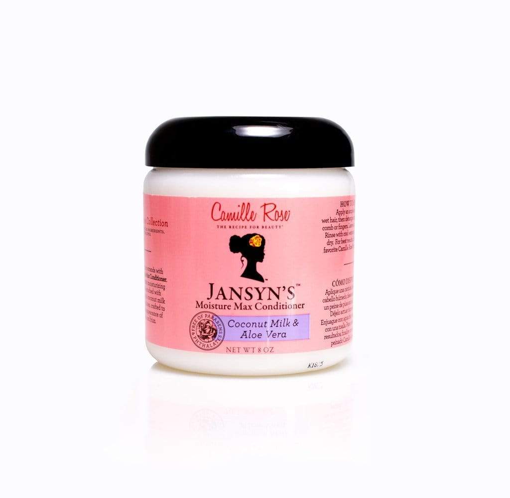 Camille Rose - Après-shampoing à la coco & aloe "Moisture max" 240ml (Jansyn's) - Camille Rose - Ethni Beauty Market