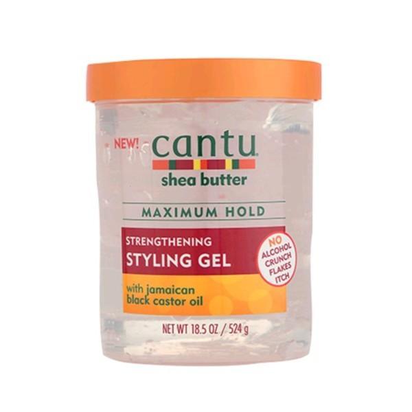 Cantu - Maximum hold black castor gel (Styling gel) 524g - Cantu - Ethni Beauty Market