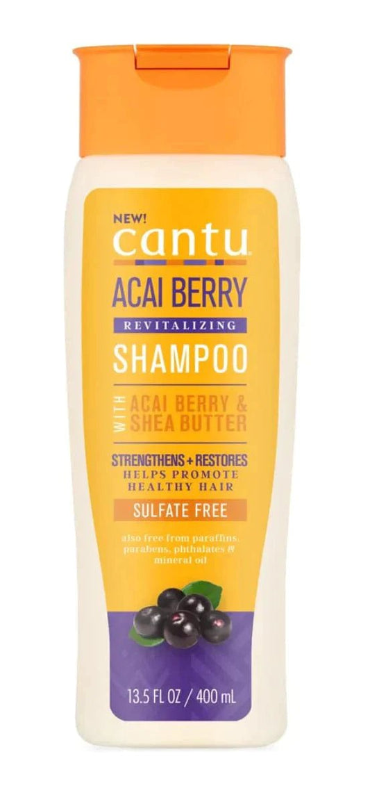 Cantu - Acai Berry - Revitalizing shampoo "acai berry & shea butter" - 400ml - Cantu - Ethni Beauty Market