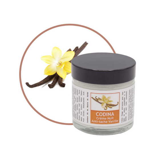 Codina - Crème de nuit "Anti-tâches vanille" - 60 ml - Codina - Ethni Beauty Market