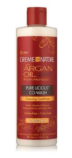 Creme of Nature - Argan Oil - "Pure Licious" Co-wash - 354ml - Creme Of Nature - Ethni Beauty Market