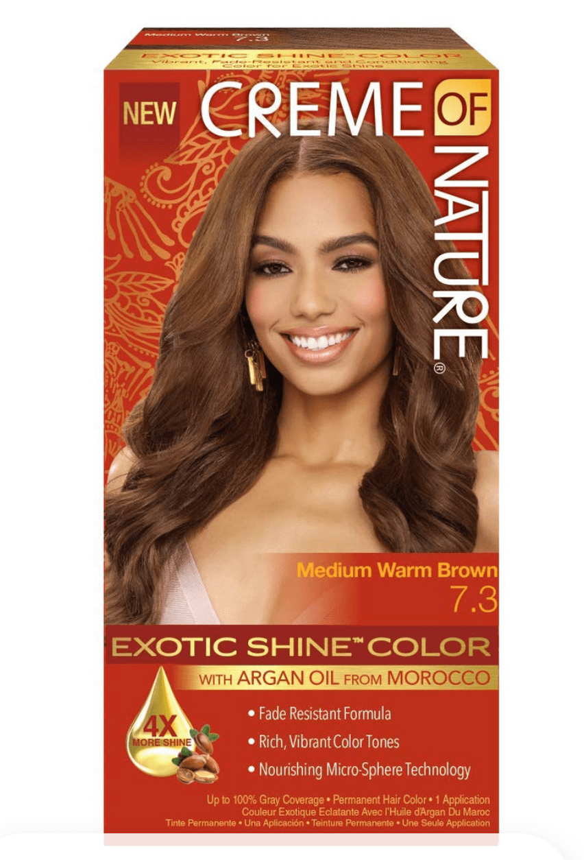 Creme Of Nature - Permanent coloring with argan oil (Exotic shine color) - 150g - Creme of nature - Ethni Beauty Market