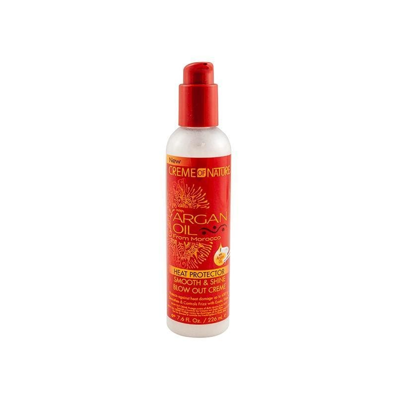Creme Of Nature - Argan Oil - "Blow out" thermal protective cream - 226ml - Creme Of Nature - Ethni Beauty Market