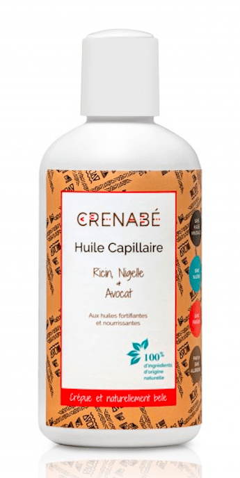 CRENABÉ - Huile capillaire "Ricin Nigelle & Avocat" - 250 ml - CRENABÉ - Ethni Beauty Market