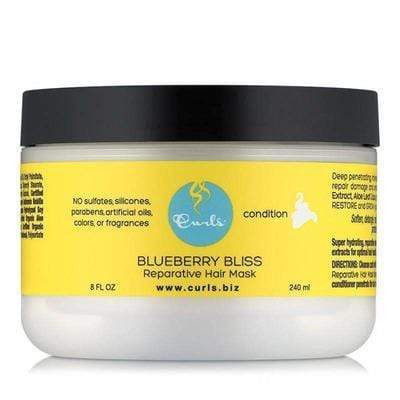 Curls - Masque Capillaire Réparateur "Blueberry Bliss" 240ml - Curls - Ethni Beauty Market