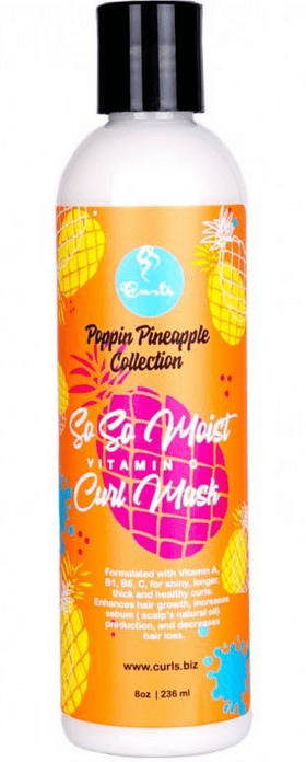 Curls - Masque So So Moist Curl (Pineapple So So Moist Vitamin C Curl Mask CURLS) - 236 ML - Curls - Ethni Beauty Market
