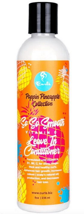Curls - Soin sans rinçage cheveux bouclés (Pineapple So So Smooth Vitamin C Leave In Conditioner CURLS) - 236 ML - Curls - Ethni Beauty Market
