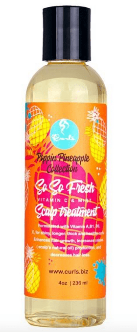 Curls - Traitement capillaire rafraichissant (Pineapple So So Fresh Vitamin C + Mint Scalp Treatment CURLS) - (118/236ml) - Curls - Ethni Beauty Market