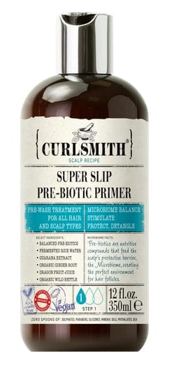 CURLSMITH - Scalp Recipe - Pré-shampoing "super Slip Pre-Biotic Primer" - 350ml - Curlsmith - Ethni Beauty Market