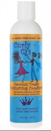 Curly Q's  - Après-shampoing hydratant doux pour enfants (Curly Q's Coconut Dream Moisturizing Conditioner CURLS) - 236 ML - Curly Q's - Ethni Beauty Market