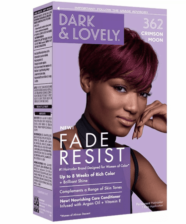 Dark and Lovely - Crème colorante conditionnante 362 Crimson Moon - Dark and Lovely - Ethni Beauty Market