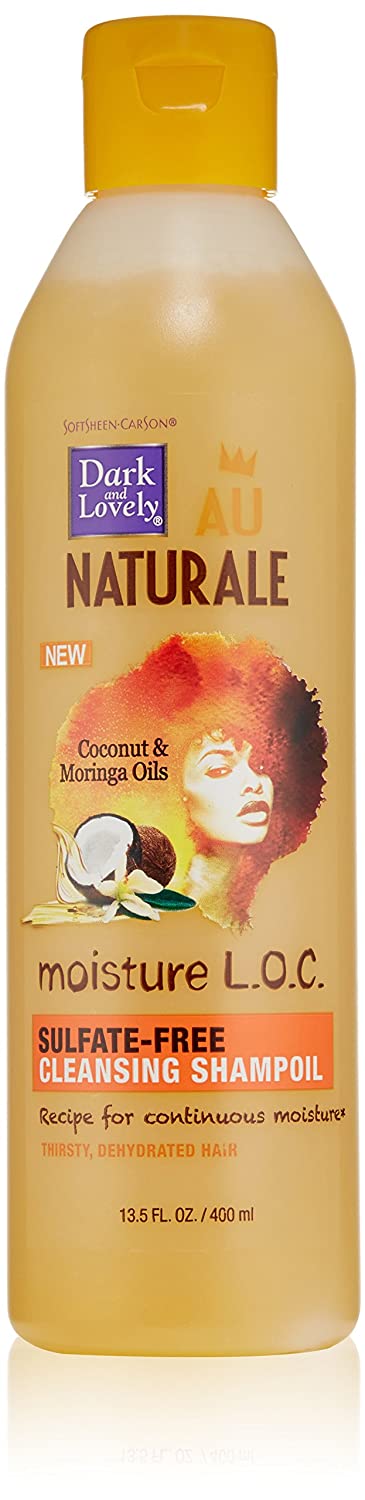 Dark And Lovely - Sulphate-free cleansing shampoo "Au naturale Coconut & Moringa" - 400 ml - Dark and Lovely - Ethni Beauty Market