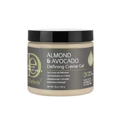 Design Essentials - Curl Defining Cream Gel With Sweet Almond & Avocado - 454G - Design Essentials - Ethni Beauty Market
