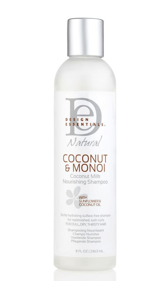 Design Essentials - "Coconut & Monoi" Nourishing Shampoo - Coconut Milk Nourishing Shampoo - 236ml - Design Essentials - Ethni Beauty Market