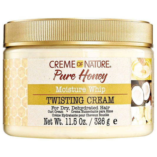 Creme Of Nature - Crème hydratante au miel pour cheveux bouclés (Pure Honey Moisture Whip Twisting Cream) 326 g - Creme of nature - Ethni Beauty Market