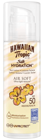 Hawaiian Tropic - Sun protection lotion spf 50 (Air soft hydration) - 150 ml - Hawaiian Tropic - Ethni Beauty Market