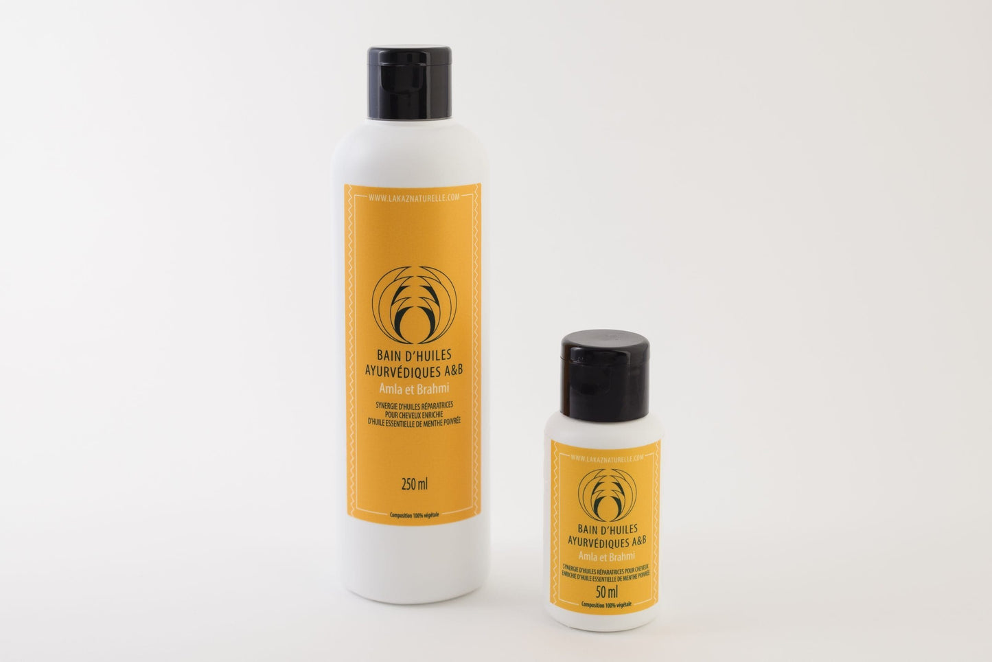 La Kaz Naturelle - Bain d’huiles Ayurvédiques A&B : Amla et Brahmi - Deux contenances disponibles - La Kaz Naturelle - Ethni Beauty Market