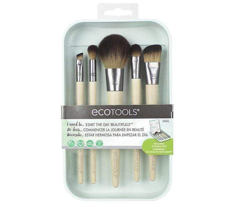 Ecotools - Kit de 5 pinceaux yeux et teint (start the day beautifully kit) - 50g - Ecotools - Ethni Beauty Market