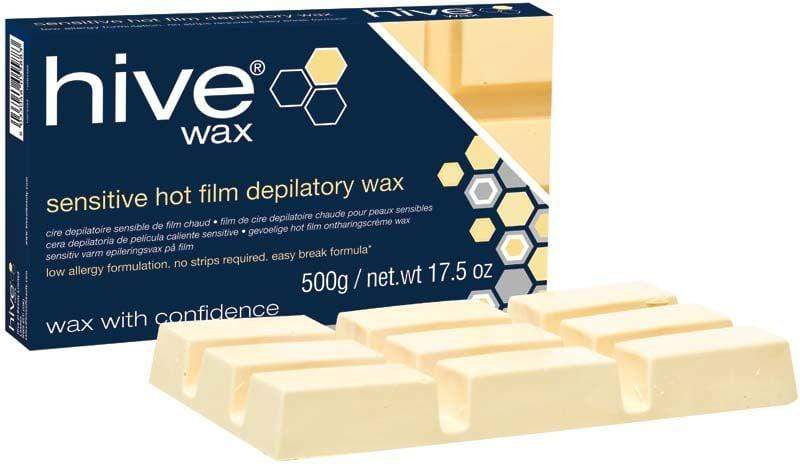 Hive - Cire chaude pour peaux sensibles (sensitive hot film depilatory wax) - 500g - Hive - Ethni Beauty Market