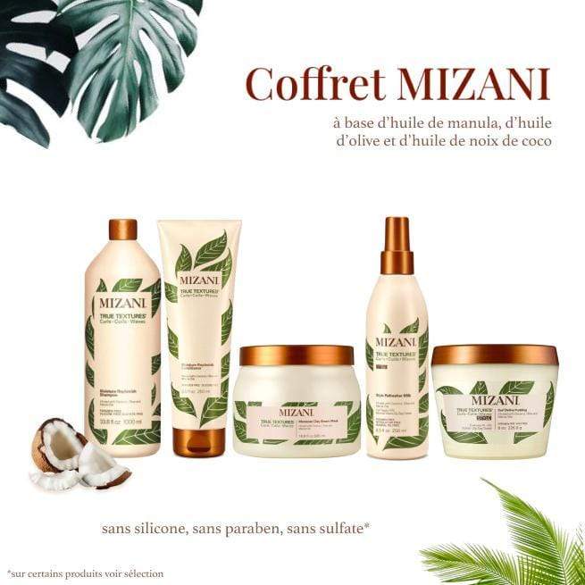 Mizani - Coffret à base d'huile de manula, d'huile d'olive et d'huile de coco - 2126.5g - Mizani - Ethni Beauty Market