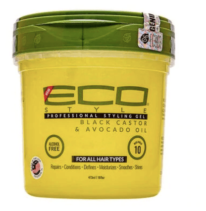 Eco Styler - Black castor & avocado oil - Gel cheveux - 3 formats disponibles - Eco Styler - Ethni Beauty Market