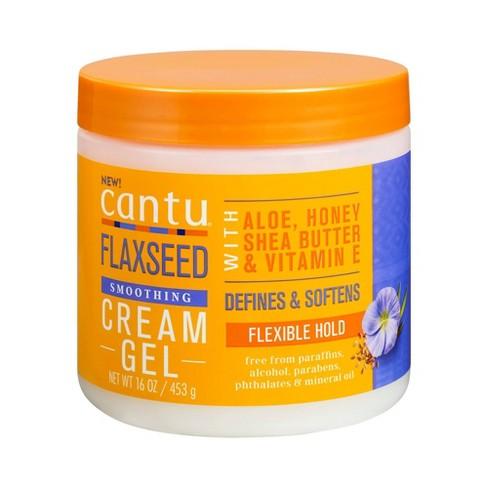 Cantu - Flaxseed Smoothing Cream Gel - 453g - Cantu - Ethni Beauty Market