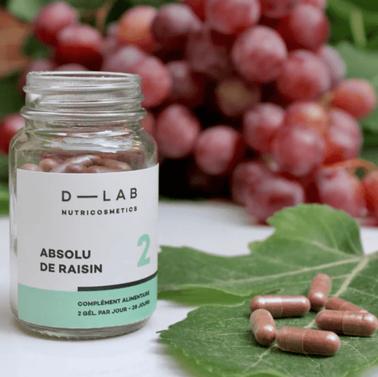 D-Lab - Complément alimentaire "absolu de raisin" - (1 mois) - D-Lab Nutricosmetics - Ethni Beauty Market